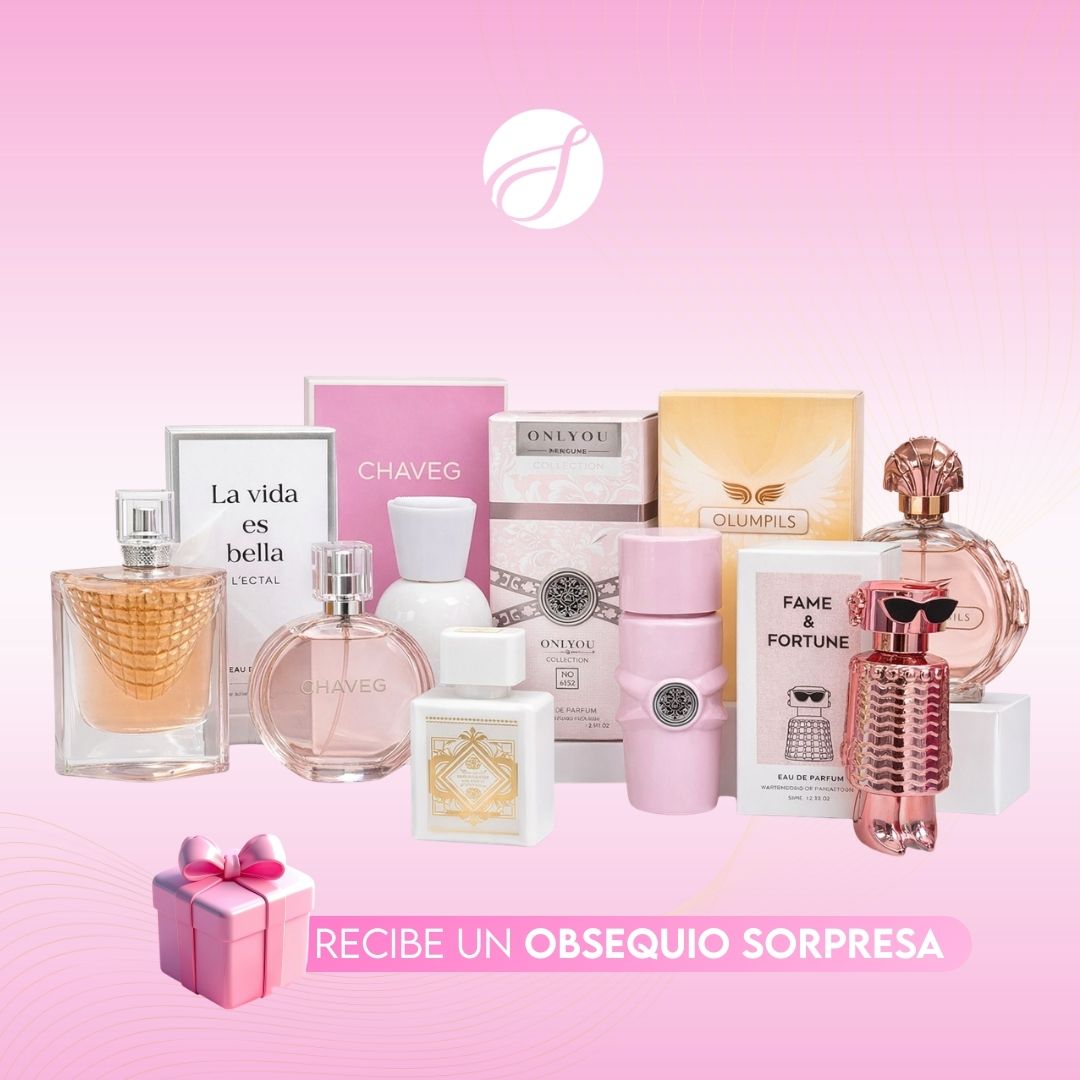 Kit x 5pcs Mini Lociones Glam 30ml