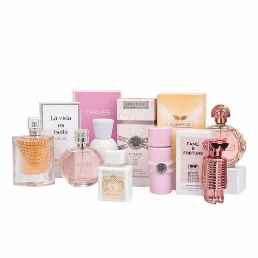 Kit x 5pcs Mini Lociones Glam 30ml