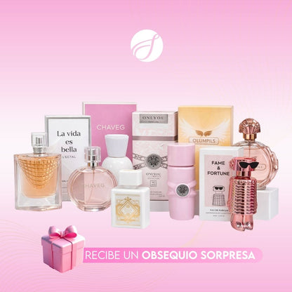 Kit x 5pcs Mini Lociones Glam 30ml