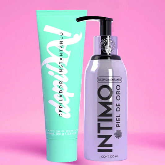 Kit la SEGURA - Despigmentador intimo + Depilya en Gel